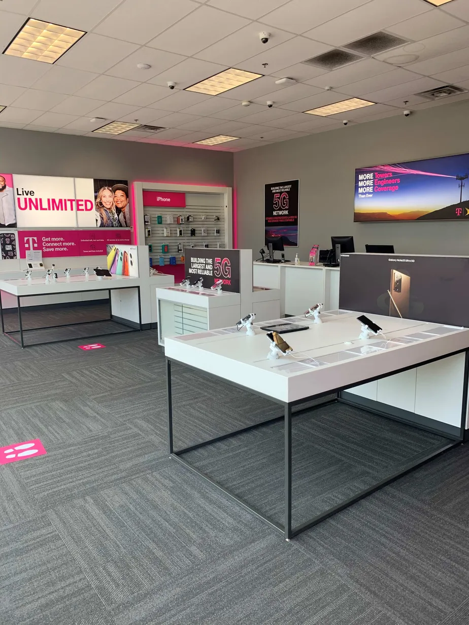Interior photo of T-Mobile Store at N Western Ave & W Glenlake Ave, Chicago, IL