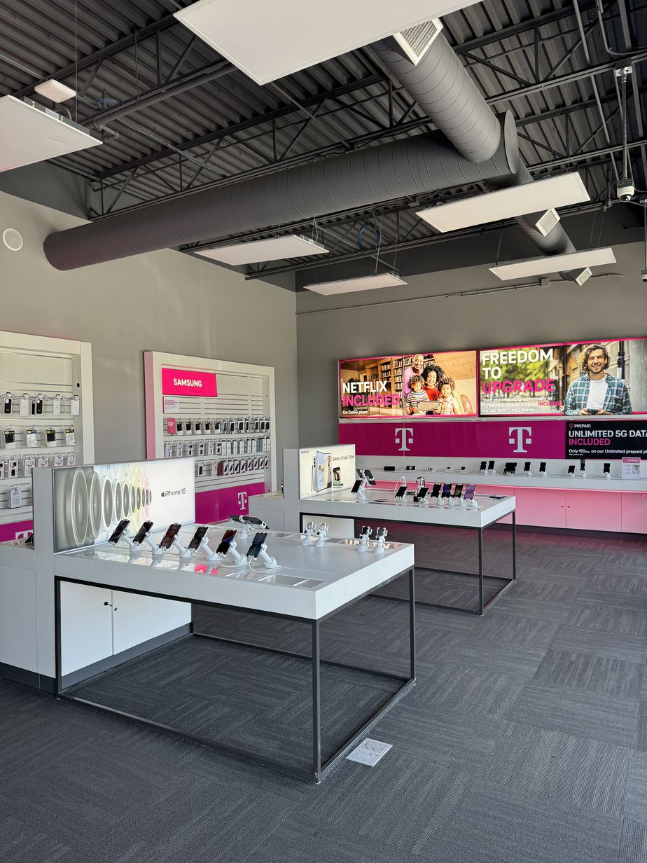 Interior photo of T-Mobile Store at W Maple Rd & N 150th St, Omaha, NE
