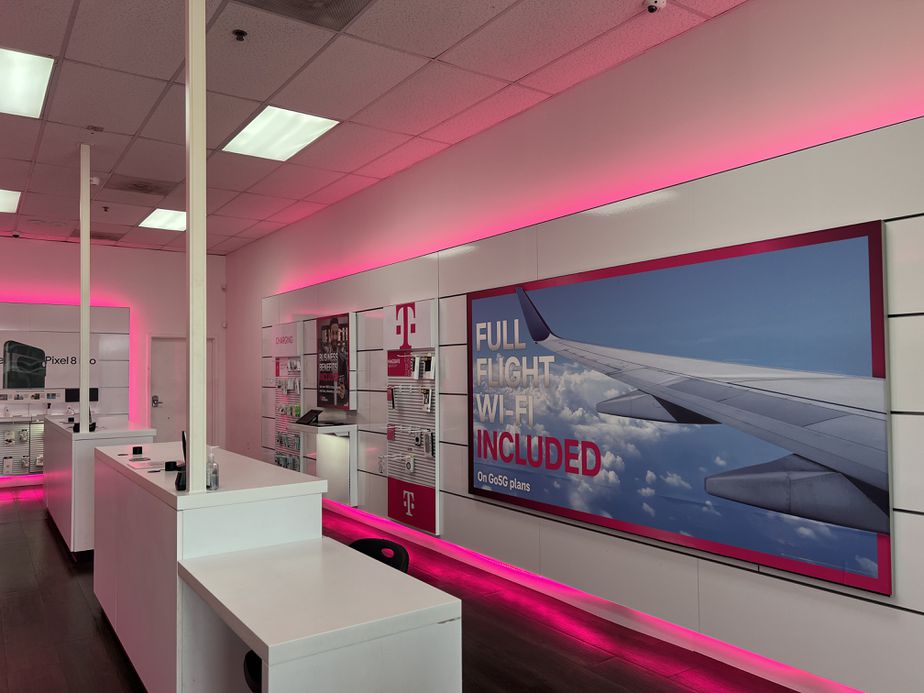 Interior photo of T-Mobile Store at West Sadsbury Commons, Parkesburg, PA