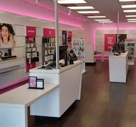 Interior photo of T-Mobile Store at Lpga Boulevard & North Nova Drive, Holly Hill, FL