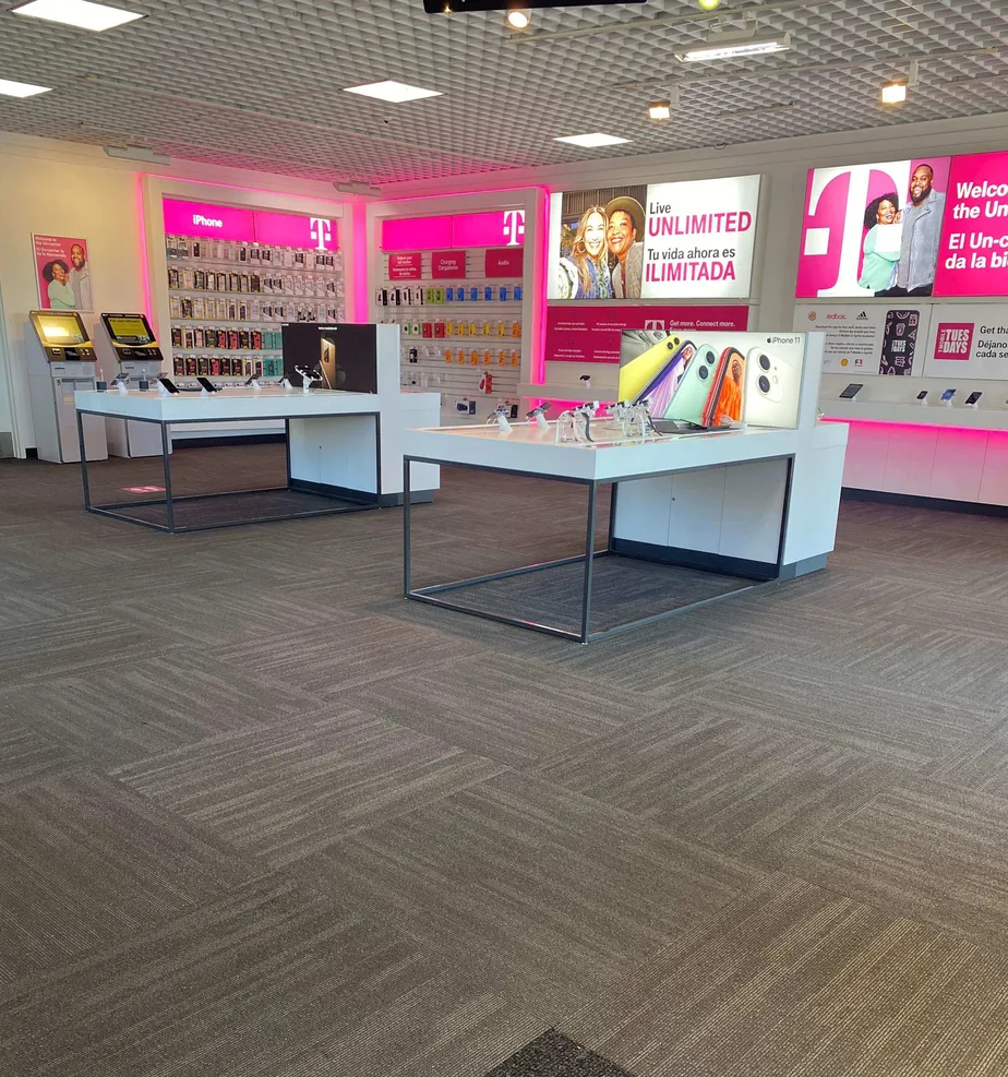 Interior photo of T-Mobile Store at Merced Ave & Millbury Ave, Baldwin Park, CA