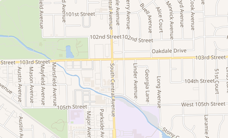 map of 12207 S Pulaski Rd Alsip, IL 60803