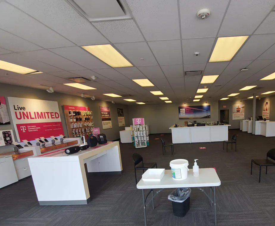 Interior photo of T-Mobile Store at Hwy 191 & NE Loop 338, Odessa, TX
