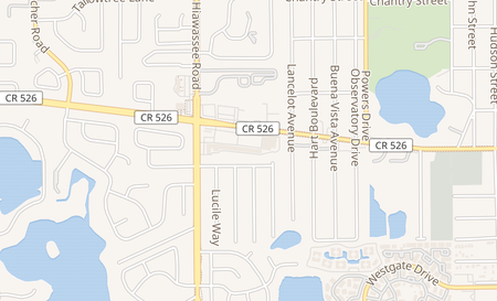 map of 6574 Old Winter Garden Rd Orlando, FL 32835