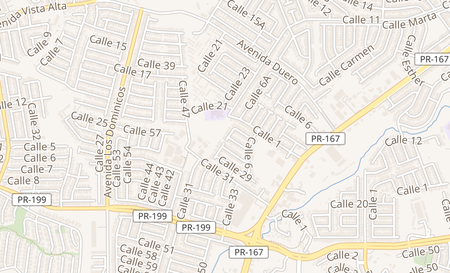 map of Victory Shopping Center KM 2.6 PR-167 LOCAL 11 Bayamon, PR 00957
