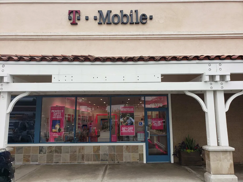  Exterior photo of T-Mobile store at Poway & Community 2, Poway, CA 