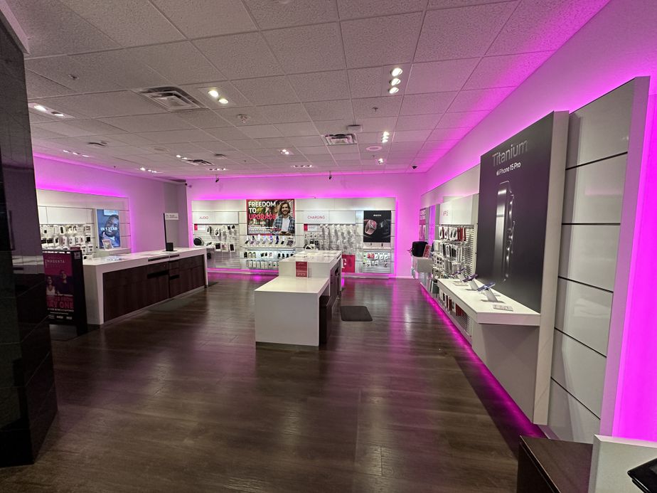 Interior photo of T-Mobile Store at Arrowhead Mall, Glendale, AZ