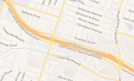 map of 1207 E Central Texas Expy Killeen, TX 76541