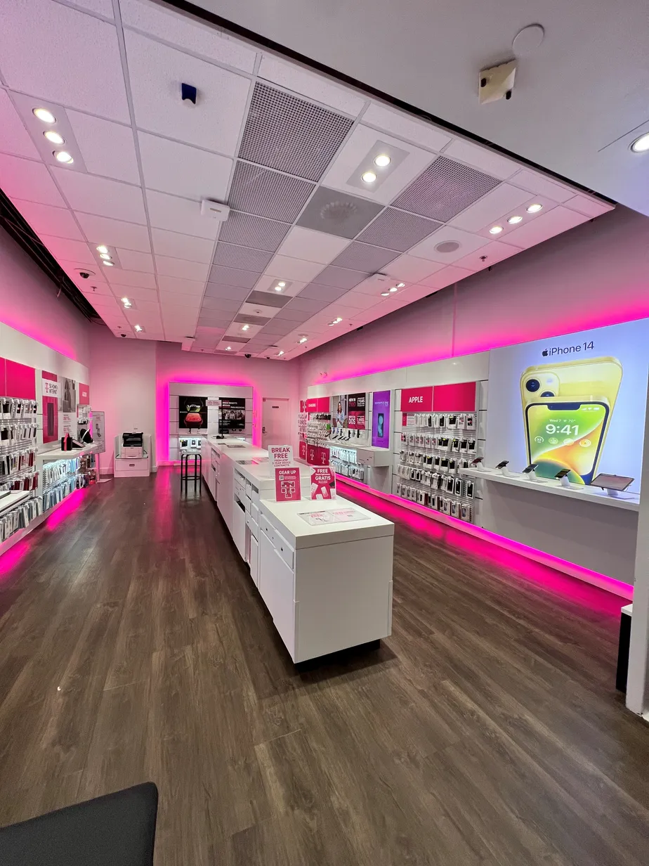 Interior photo of T-Mobile Store at Dolphin Mall, Miami, FL