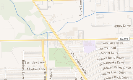 map of 1413 West Mount Houston Houston, TX 77038