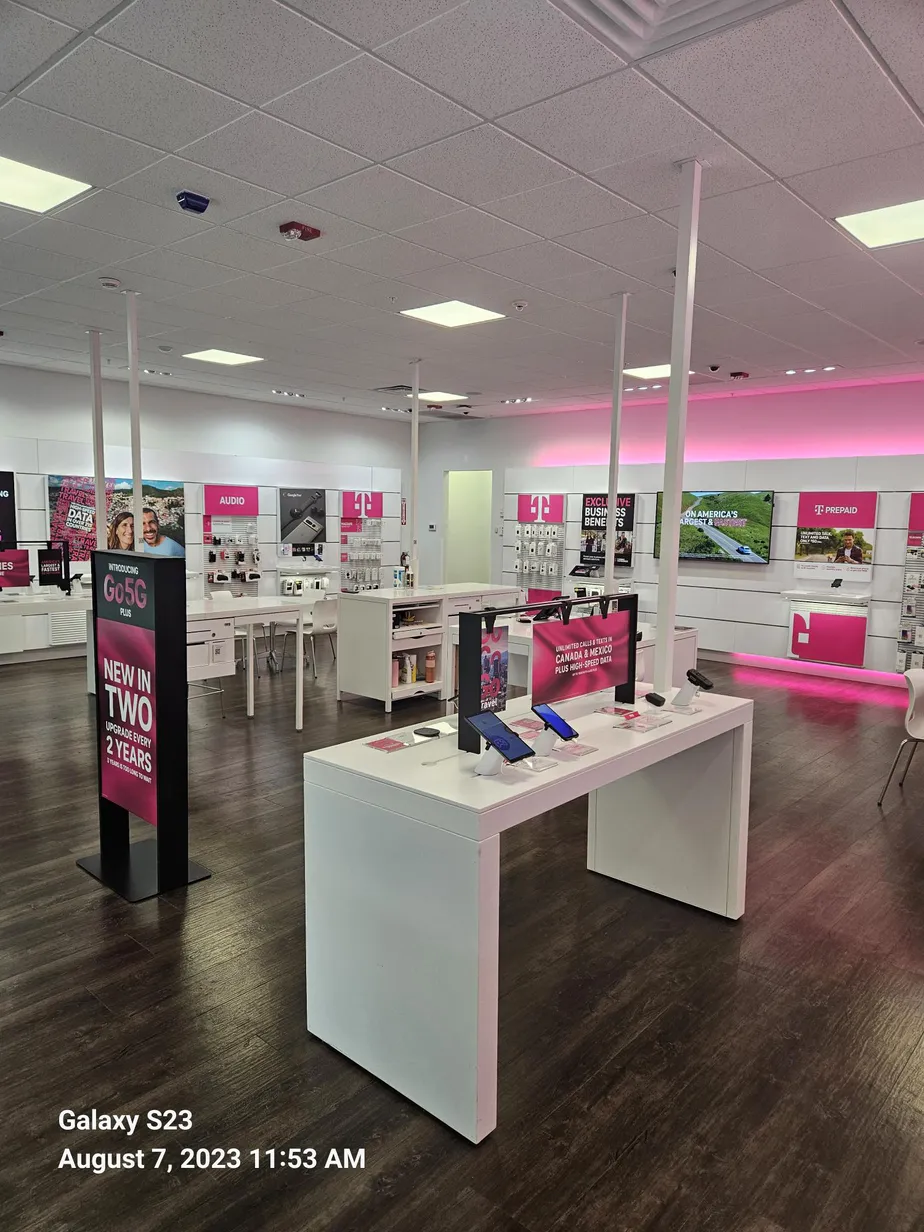 Interior photo of T-Mobile Store at Greece Ridge Mall, Rochester, NY