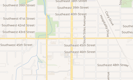 map of 130 SE 44th St 200 Oklahoma City, OK 73129