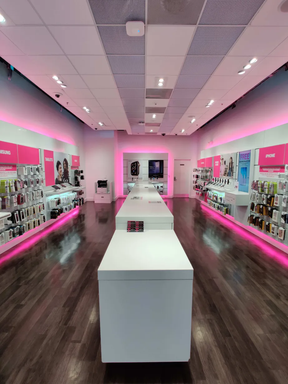 Interior photo of T-Mobile Store at Dolphin Mall, Miami, FL