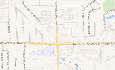 map of 4315 Kalamazoo Ave A Kentwood, MI 49508