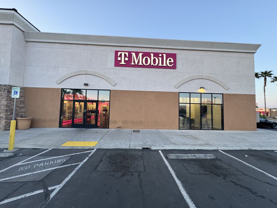 Exterior photo of T-Mobile Store at Cheyenne & Civic Center, North Las Vegas, NV