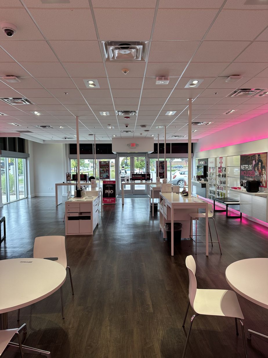 Interior photo of T-Mobile Store at Washtenaw & Pittsfield, Ann Arbor, MI