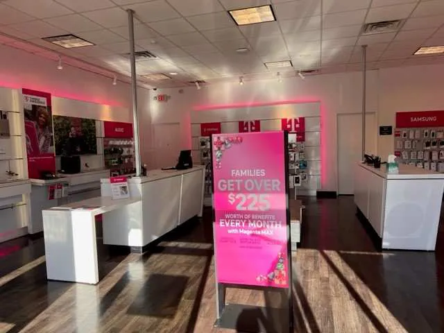 Interior photo of T-Mobile Store at N Mesa St & Baltimore, El Paso, TX