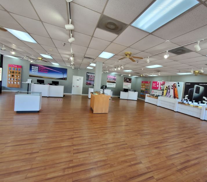 Interior photo of T-Mobile Store at 3 Notch Rd & Wildewood Blvd, California, MD