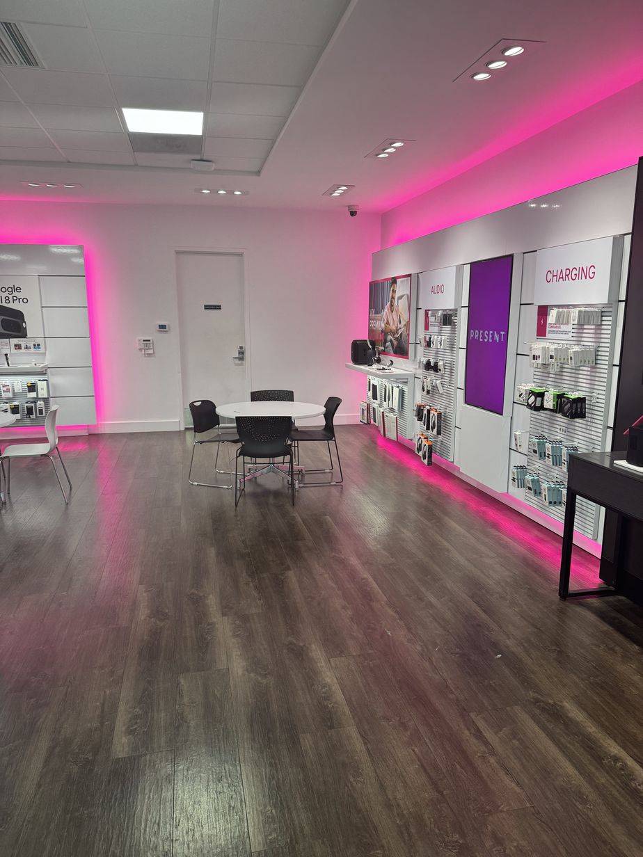 Interior photo of T-Mobile Store at Town Center, Weslaco, TX