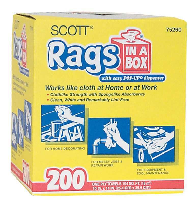 scott paper 10 by 13 inch rags in a box 75260 hamilton oh at rural king hamilton oh 53 - Box Of Rags scott paper 10 by 13 inch rags in a box 75260 hamilton oh at rural king hamilton oh 53 - Box Of Rags