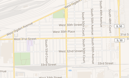 map of 3100 S. Laramie Ave Cicero, IL 60804