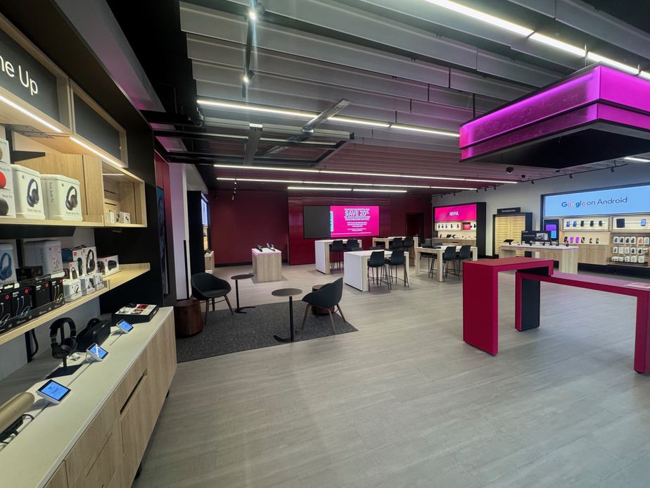 Interior photo of T-Mobile Store at Farr Village, Anderson, SC