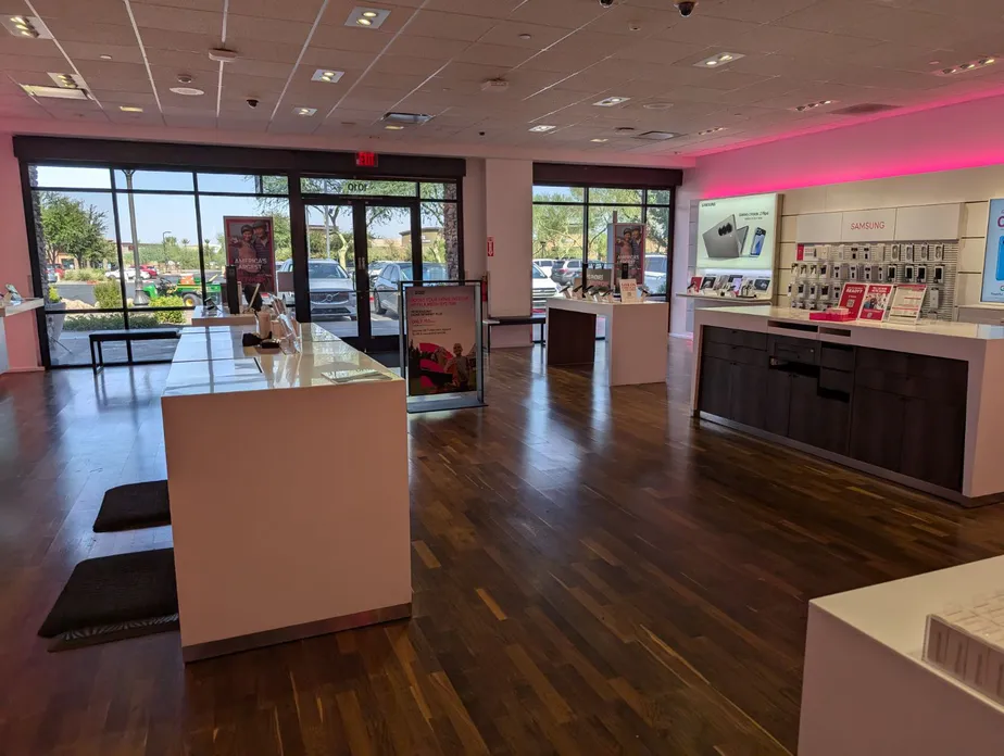  Interior photo of T-Mobile Store at Lake Pleasant & Happy Valley, Peoria, AZ 