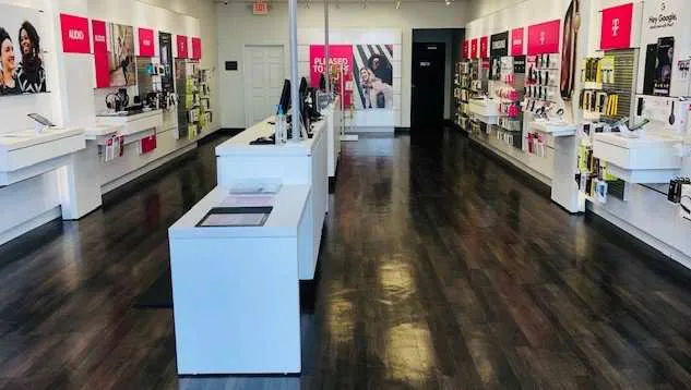Interior photo of T-Mobile Store at Phoenix Ave & Old Greenwood, Ft Smith, AR