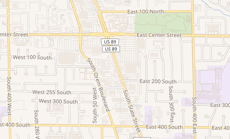 map of 150 S State St Orem, UT 84058