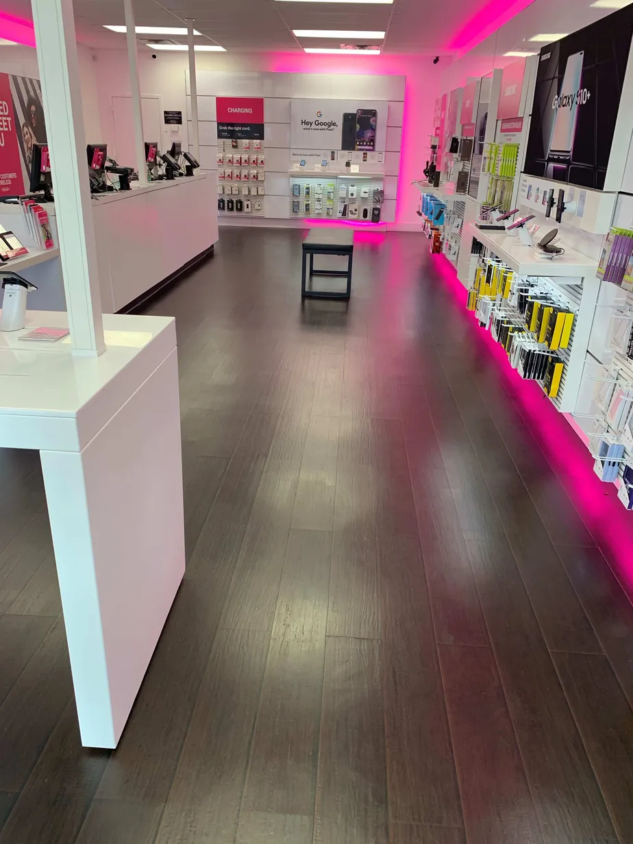 Interior photo of T-Mobile Store at Kaliste Saloom Rd & W Pinhook Rd, Lafayette, LA