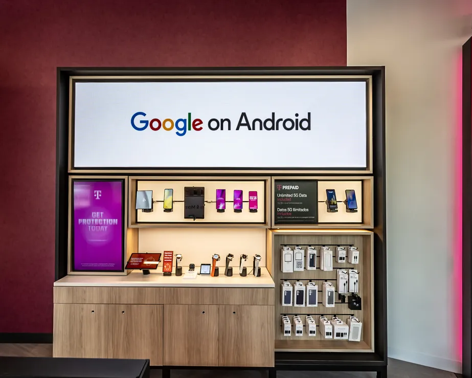  Interior photo of T-Mobile Store at Redmond Town Center, Redmond, WA 