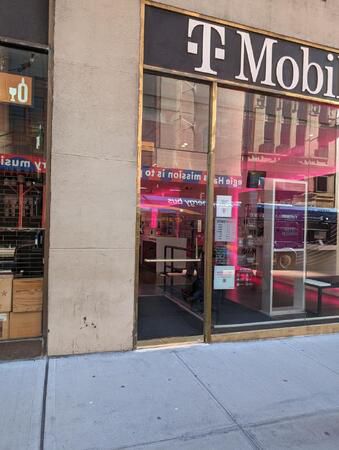 Exterior photo of T-Mobile Store at 57th & 7th, New York, NY
