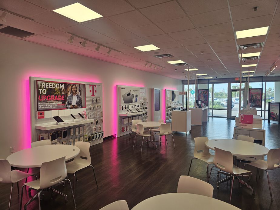 Interior photo of T-Mobile Store at Tamiami Trl & FL 45, Punta Gorda, FL