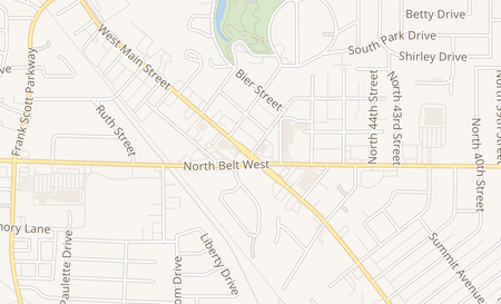 map of 4701 W Main Belleville, IL 62226