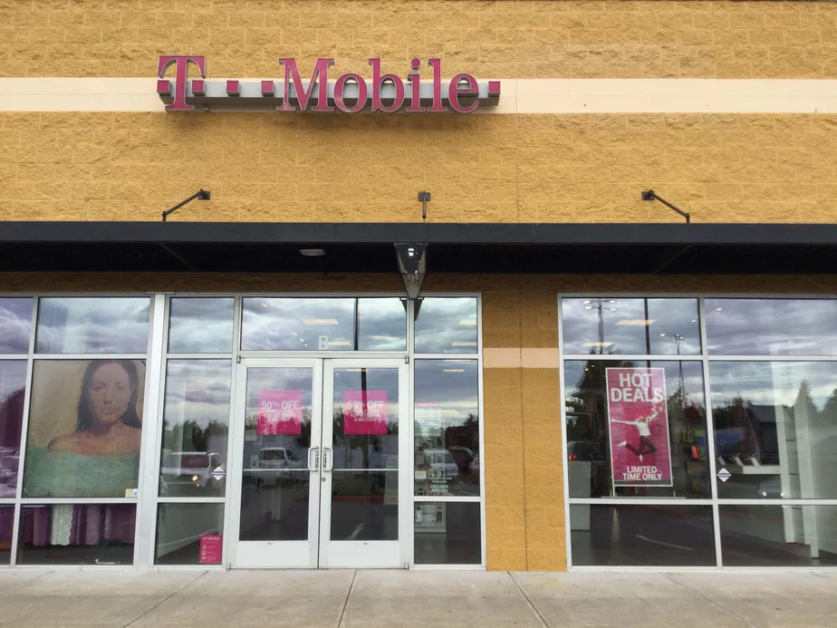  Exterior photo of T-Mobile store at Ne 238th & Sandy Blvd 2, Wood Village, OR 