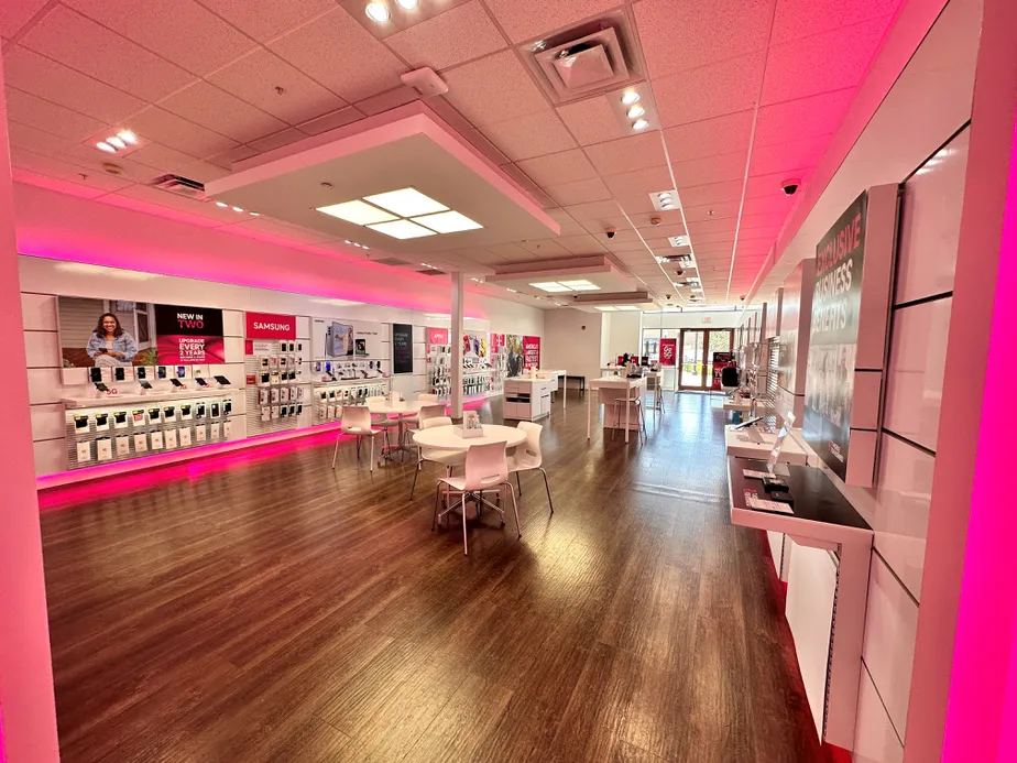 Interior photo of T-Mobile Store at Greenwood Park Mall, Greenwood, IN