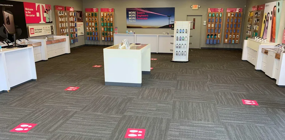  Interior photo of T-Mobile Store at S Groesbeck Hwy & Church St, Clinton Township, MI 
