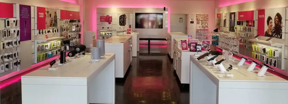 Interior photo of T-Mobile Store at Ed Carey, Harlingen, TX