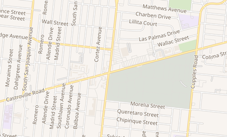 map of 950 S General McMullen Ste 103 San Antonio, TX 78237