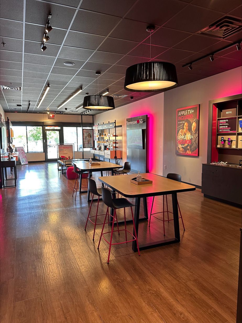 Interior photo of T-Mobile Store at Plaza Mariachi, Nashville, TN