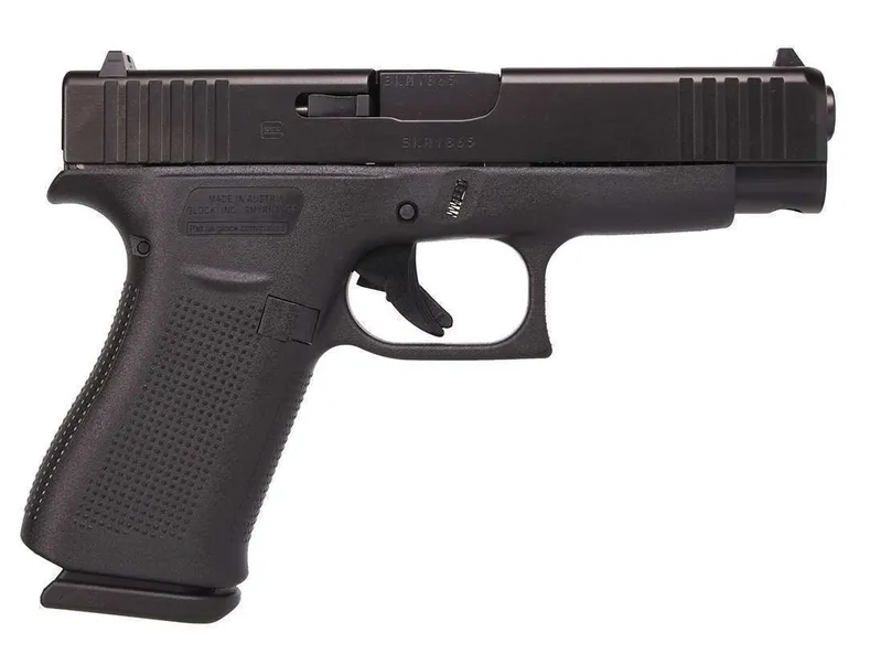 Glock 48 9mm 10rd 4.17" Pistol, Black PA4850201 - Glock