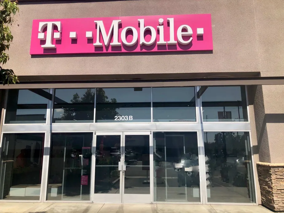 Exterior photo of T-Mobile Store at Bristol & Warner, Santa Ana, CA