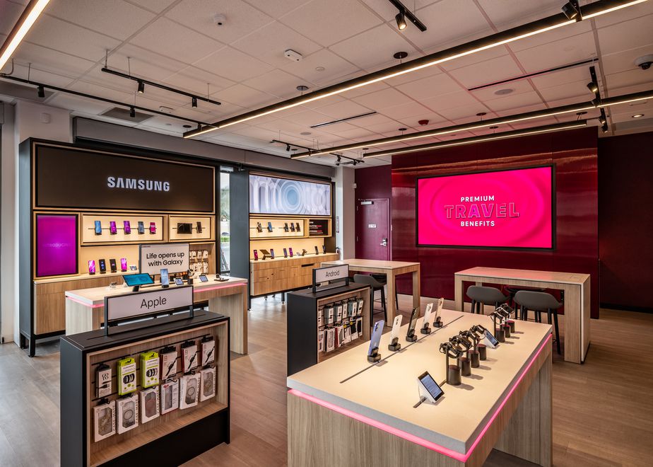 Interior photo of T-Mobile Store at Bridgeport Way & 100th, Lakewood, WA