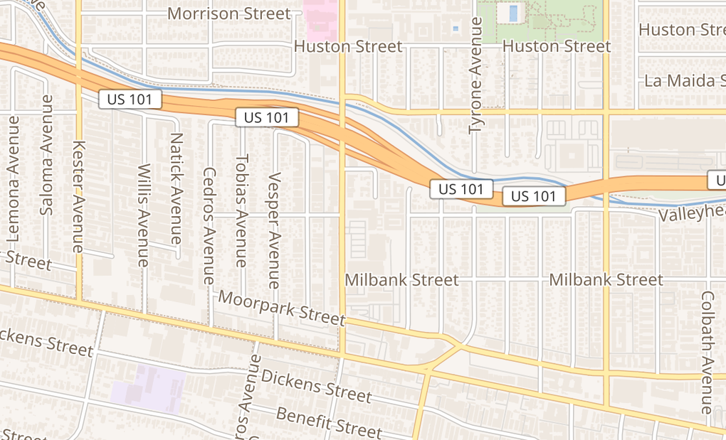 29 Van Nuys Ca Map Online Map Around The World