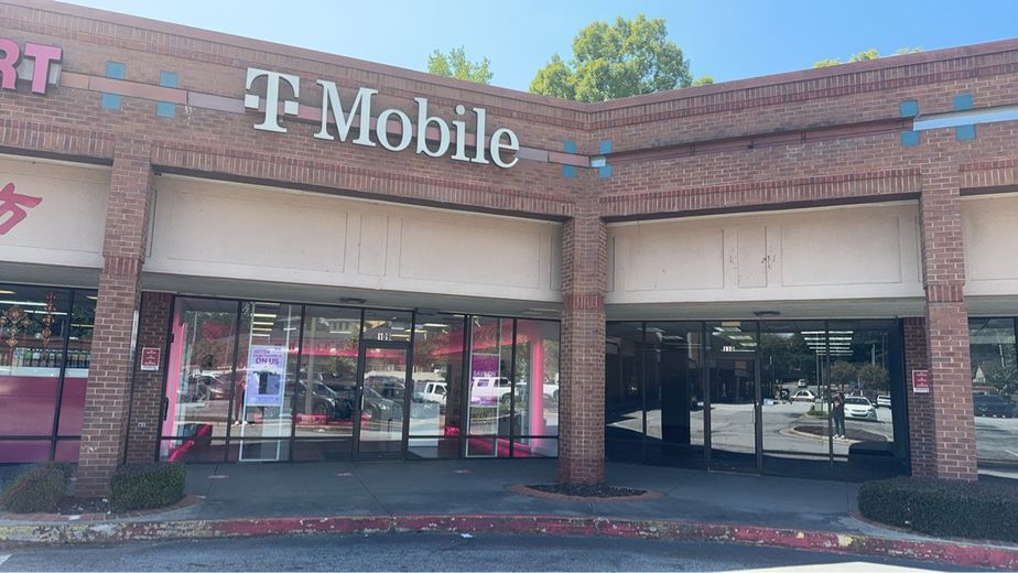 Exterior photo of T-Mobile Store at Gaines School Rd, Athens, GA