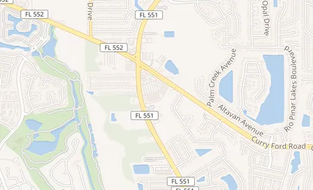 map of 2327 S. Goldenrod Rd Orlando, FL 32822