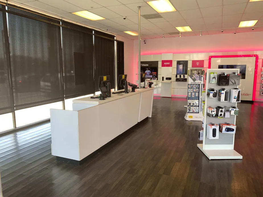 Interior photo of T-Mobile Store at Century & Main, Los Angeles, CA
