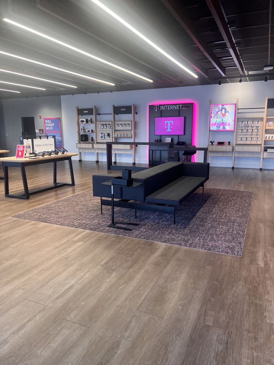 Interior photo of T-Mobile Store at Crawfordsville Rd & Augusta Dr N, Indianapolis, IN