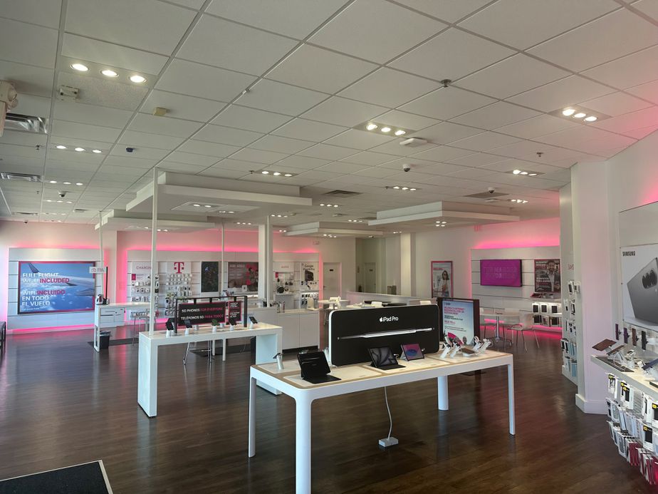 Interior photo of T-Mobile Store at Winthrop Ave & Grafton St, Lawrence, MA
