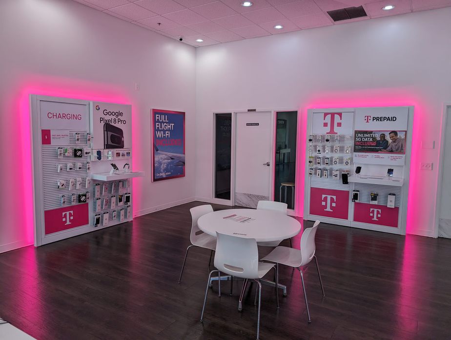 Interior photo of T-Mobile Store at 24th & Helmke, Wausau, WI